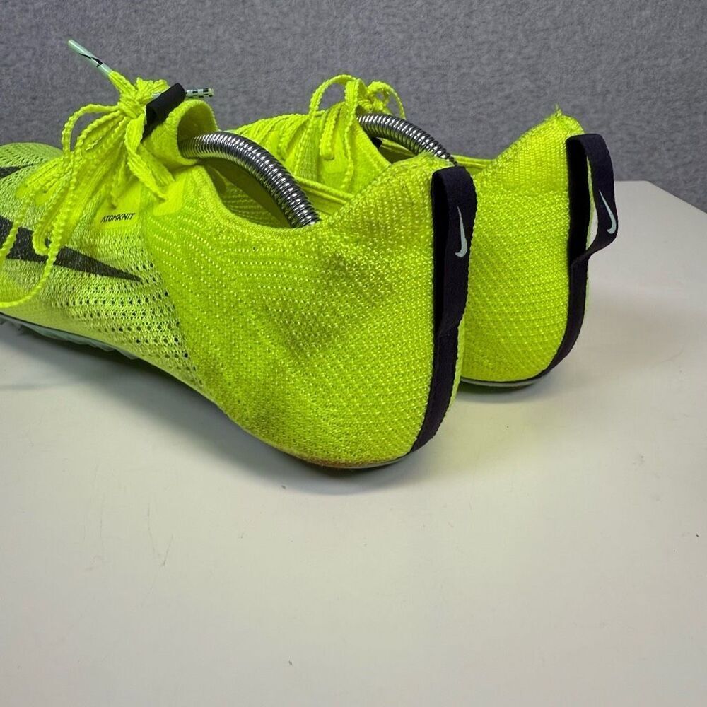 New Nike Zoom Superfly Elite 2 Track Cleats Men's Size 12.5 Green DR9923-700 - Picture 5 of 13